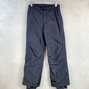 Obermeyer Ski Pants Junior 14 Black Snowboard Snow Tube Full Zip Outdoor‎